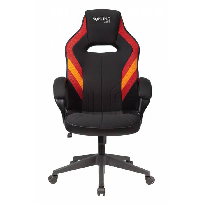 Игровое кресло бюрократ viking 3 aero red